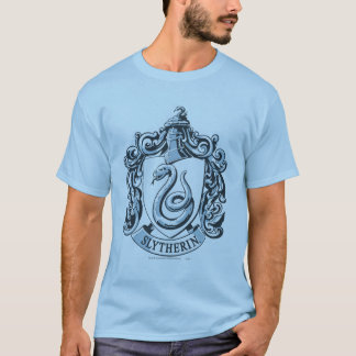 Harry Potter | Slytherin Crest - Ice Blue T-Shirt