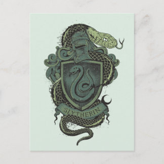 Harry Potter | Slytherin Crest Postcard