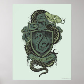 Harry Potter | Slytherin Crest Poster