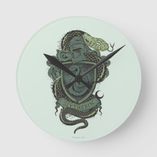 Harry Potter | Slytherin Crest Round Clock
