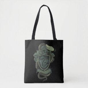 Harry Potter    Slytherin Crest Tote Bag