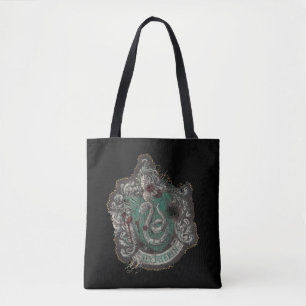 Harry Potter   Slytherin Crest - Vintage Tote Bag