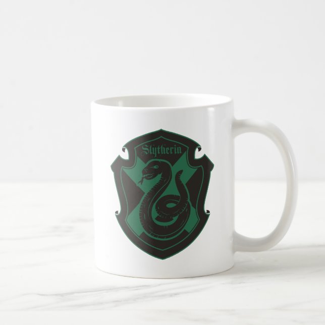 Harry Potter | Slytherin House Pride Crest Coffee Mug (Right)