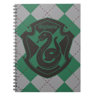 Harry Potter   Slytherin House Pride Crest Notebook