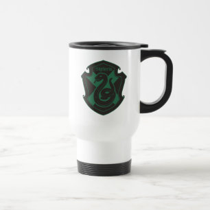 Harry Potter   Slytherin House Pride Crest Travel Mug