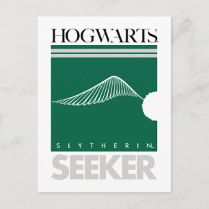 Harry Potter SLYTHERIN™ House Quidditch Seeker Postcard