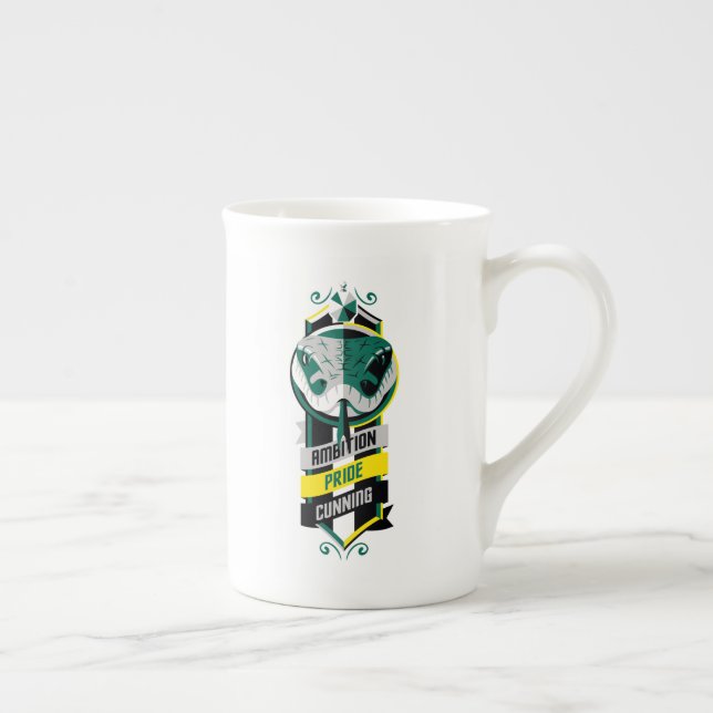 Harry Potter | SLYTHERIN™ House Traits Sigil Bone China Mug (Right)