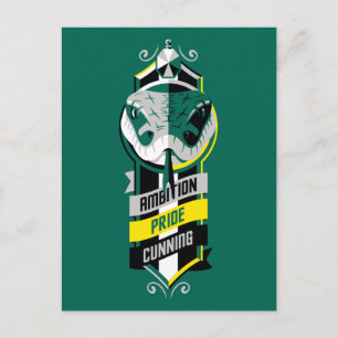 Harry Potter   SLYTHERIN™ House Traits Sigil Postcard