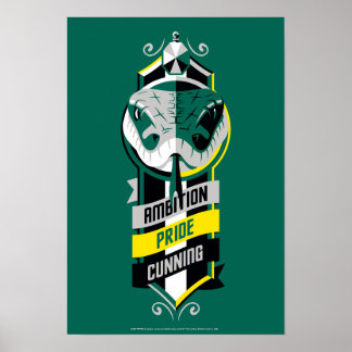 Harry Potter | SLYTHERIN™ House Traits Sigil Poster