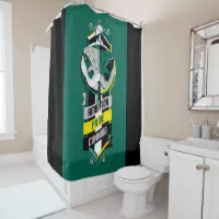 Harry Potter, SLYTHERIN™ House Traits Sigil Shower Curtain