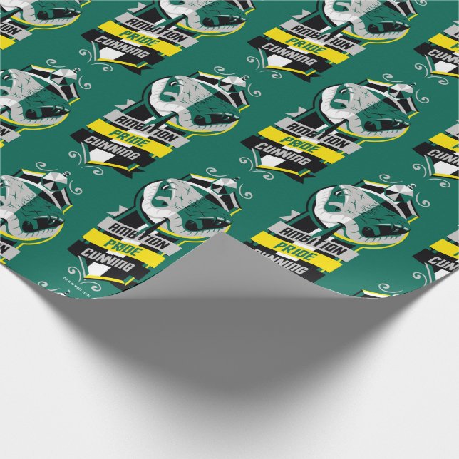Harry Potter | SLYTHERIN™ House Traits Sigil Wrapping Paper (Corner)
