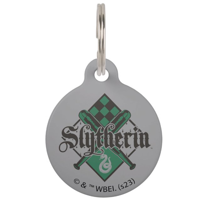 Harry Potter | Slytherin QUIDDITCH™ Crest Pet Tag (Front)