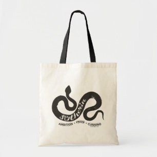 Harry Potter   SLYTHERIN™ Silhouette Typography Tote Bag