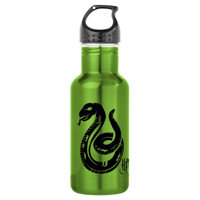 Harry Potter | Slytherin Snake Icon 532 Ml Water Bottle (Front)