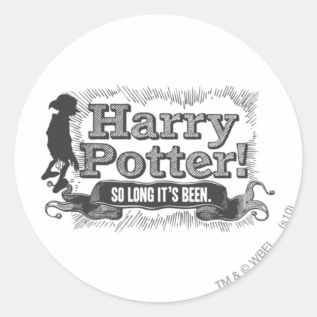 Harry Potter! So Long it's Been Classic Round Sticker (Front)