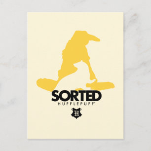 Harry Potter Sorted Into HUFFLEPUFF™ House Postcard