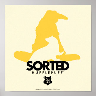 Harry Potter | Sorted Into HUFFLEPUFF™ House Poster