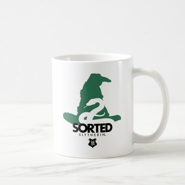 Harry Potter | Sorted Into SLYTHERIN™ House Coffee Mug (Right)