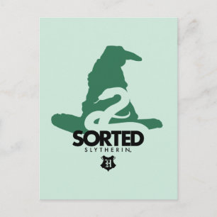 Harry Potter Sorted Into SLYTHERIN™ House Postcard