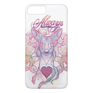 Harry Potter Spell   "Always" Doe Patronus iPhone 8 Plus/7 Plus Case