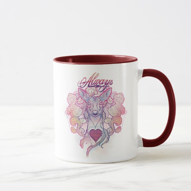 Harry Potter Spell | "Always" Doe Patronus Mug (Right)