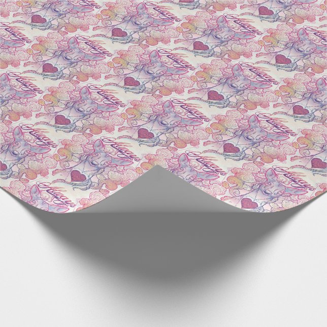 Harry Potter Spell | "Always" Doe Patronus Wrapping Paper (Corner)