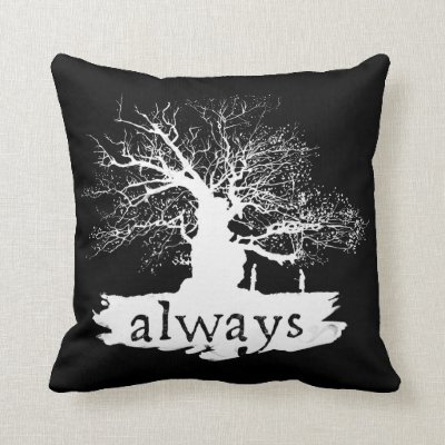 Harry Potter Spell | Always Quote Silhouette Cushion