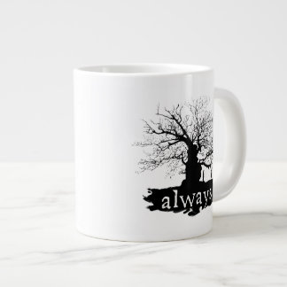 Harry Potter Spell | Always Quote Silhouette Large Coffee Mug