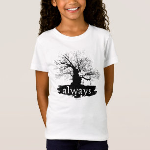Harry Potter Spell Always Quote Silhouette T-Shirt