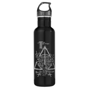 Harry Potter Spell   DEATHLY HALLOWS Graphic 710 Ml Water Bottle