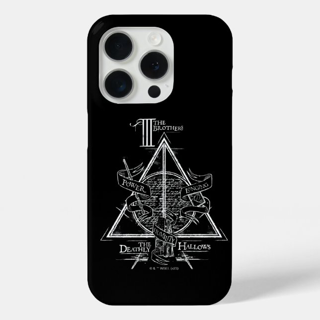 Harry Potter Spell | DEATHLY HALLOWS Graphic Case-Mate iPhone Case (Back)