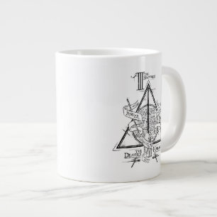 Harry Potter Spell   DEATHLY HALLOWS Graphic Large Coffee Mug