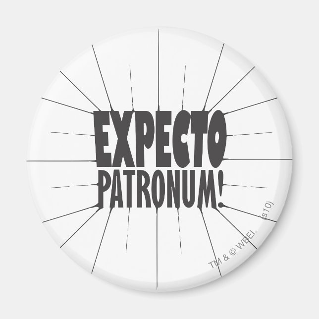Harry Potter Spell | EXPECTO PATRONUM™! Magnet (Front)