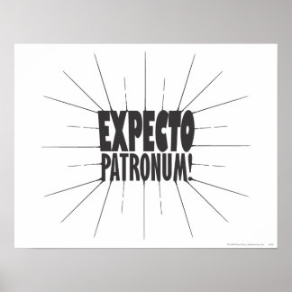 Harry Potter Spell | EXPECTO PATRONUM™! Poster