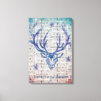 Harry Potter Spell | EXPECTO PATRONUM™Stag Sketch Canvas Print