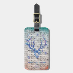 Harry Potter Spell   EXPECTO PATRONUM™Stag Sketch Luggage Tag