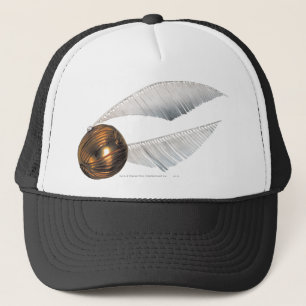 Harry Potter Spell   Golden Snitch Trucker Hat