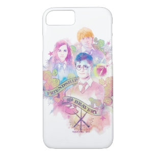 Harry Potter Spell Harry, Hermione, & Ron Waterc iPhone 8/7 Case