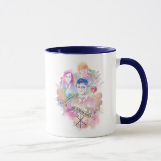 Harry Potter Spell | Harry, Hermione, & Ron Waterc Mug