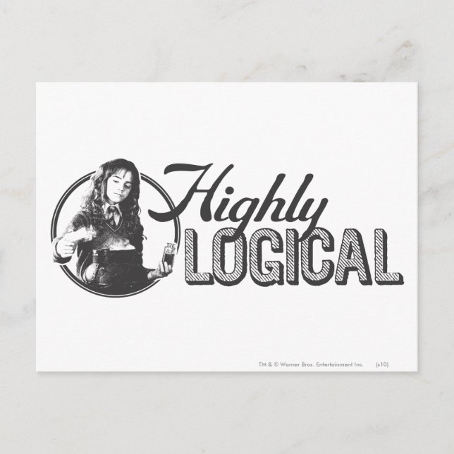 Harry Potter Spell | Highly Logical Postcard (Front)