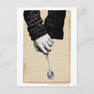 Harry Potter Spell Holding hands with Horcrux Postcard
