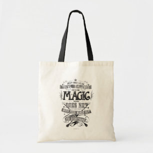 Harry Potter Spell   Just Because You're Allowed T Tote Bag