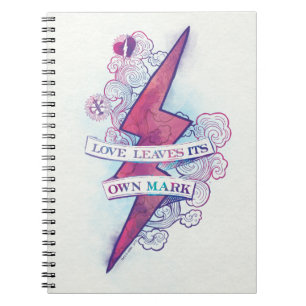 Harry Potter Spell   Love Leaves Its Own Mark Notebook