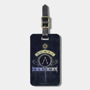 Harry Potter Spell   Lumos Maxima Graphic Luggage Tag