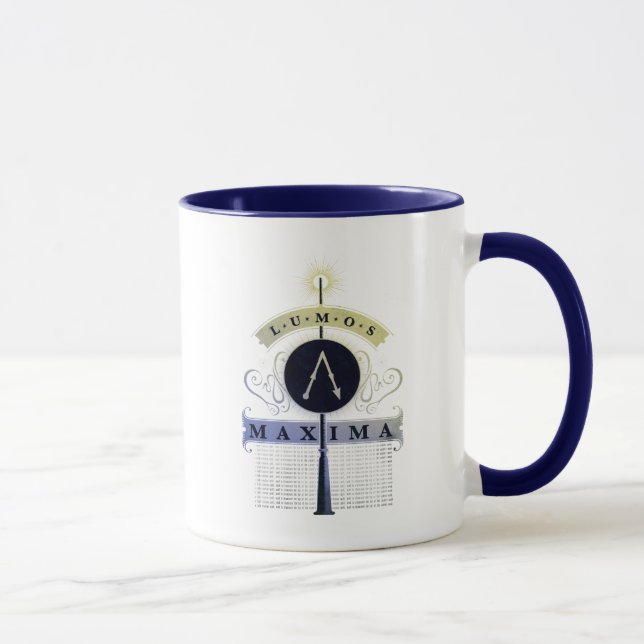 Harry Potter Spell | Lumos Maxima Graphic Mug (Right)