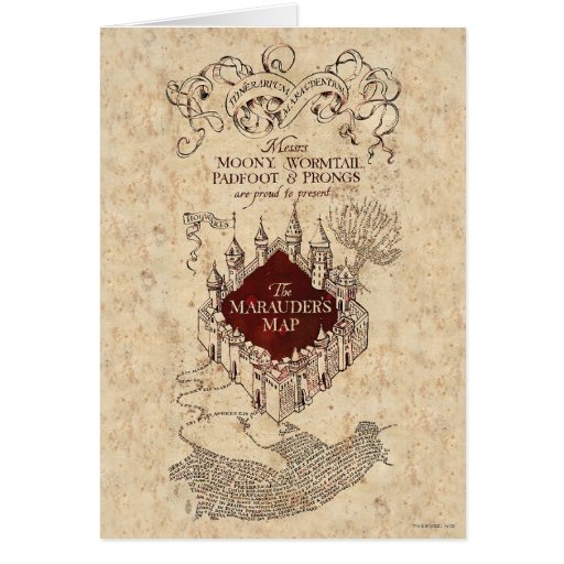 Image of Harry Potter Spell | Marauder's Map