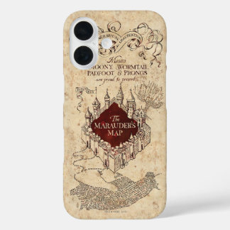 Harry Potter Spell | Marauder's Map iPhone 16 Case