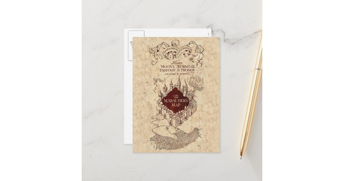 Harry Potter Marauders Map Standard Journal