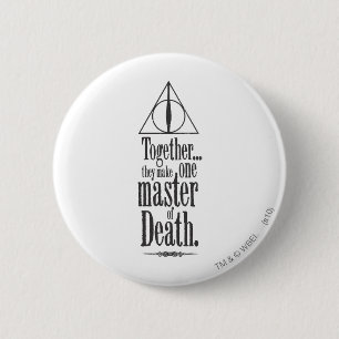 Harry Potter Spell   Master of Death 6 Cm Round Badge