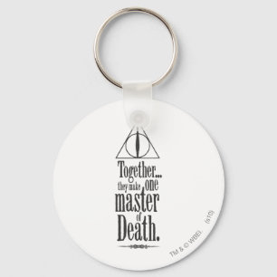 Harry Potter Spell   Master of Death Key Ring